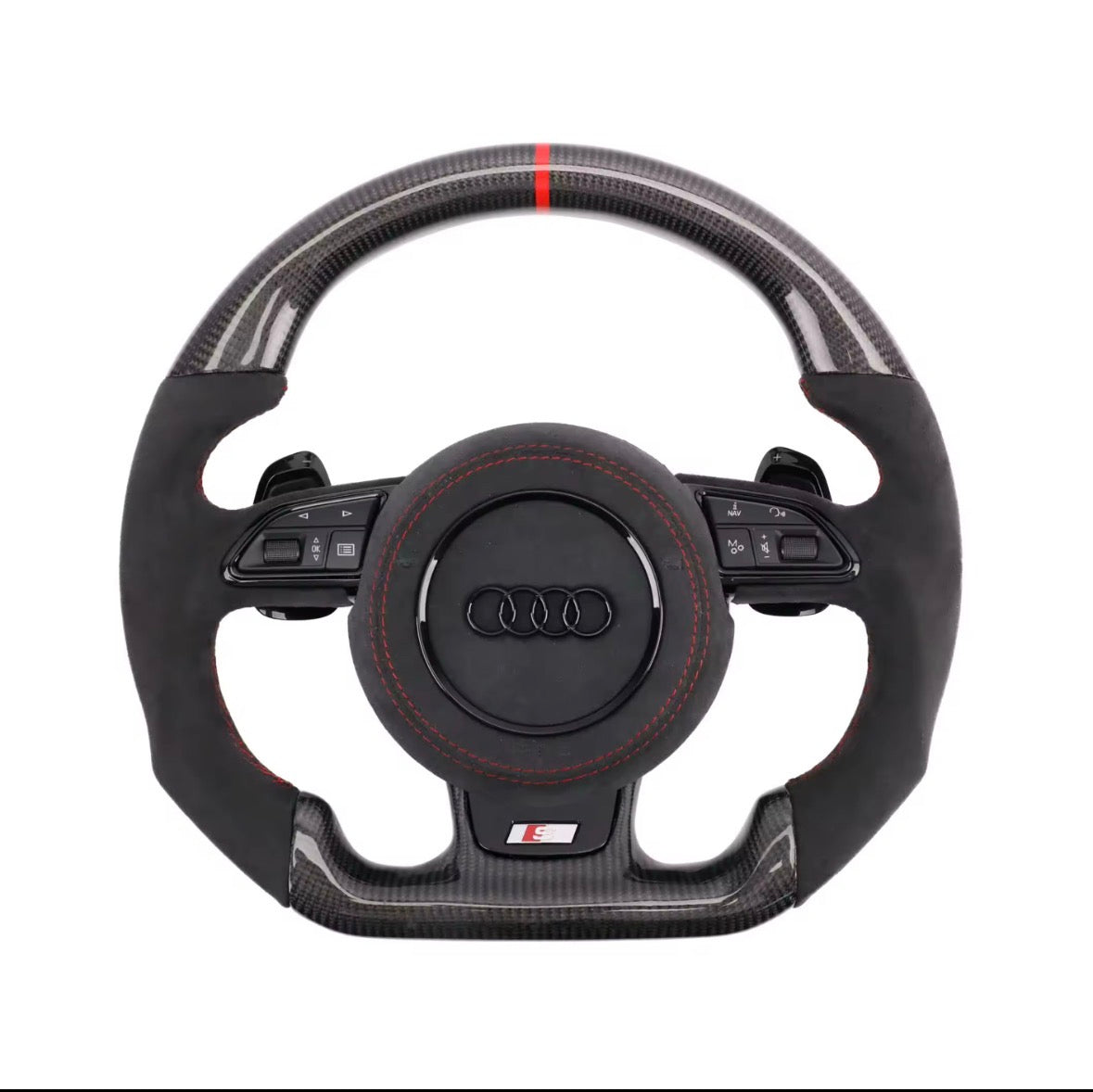 Audi carbon steering wheel