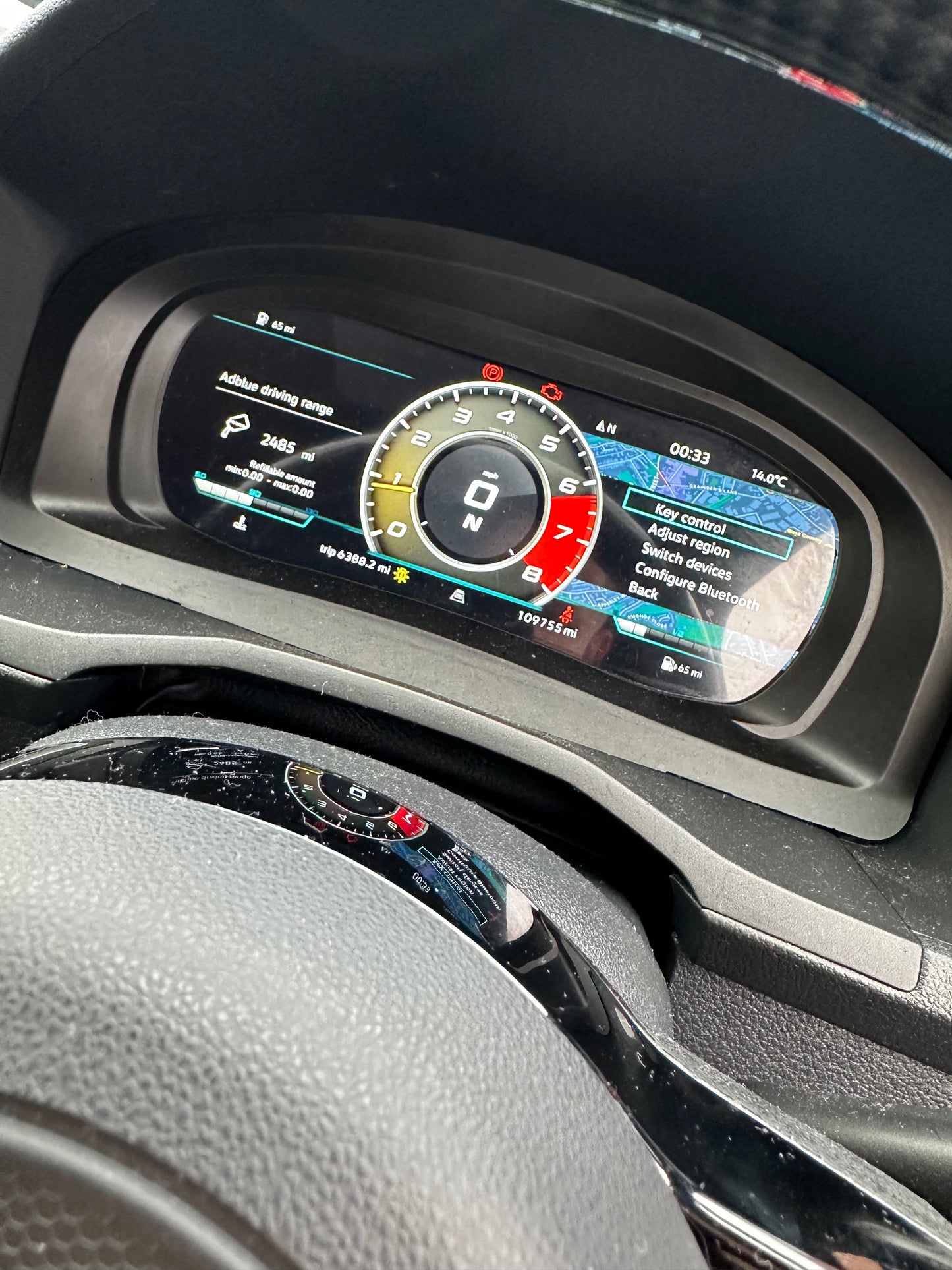 Volkswagen caddy virtual cockpit