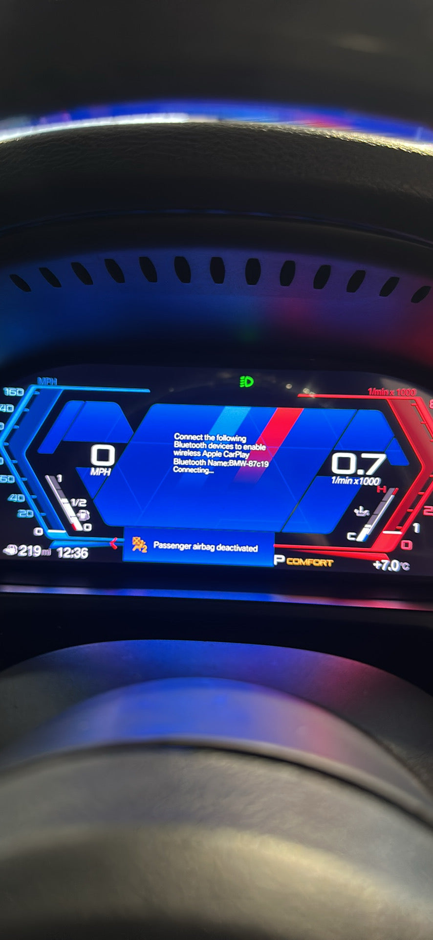 BMW F SERIES VIRTUAL COCKPIT