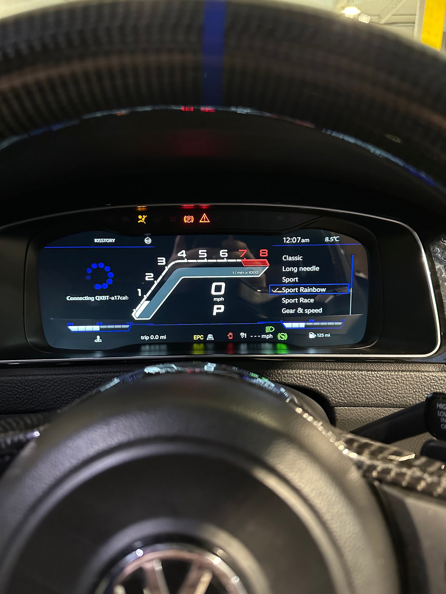 Volkswagen Golf Mk7/7.5 virtual dash