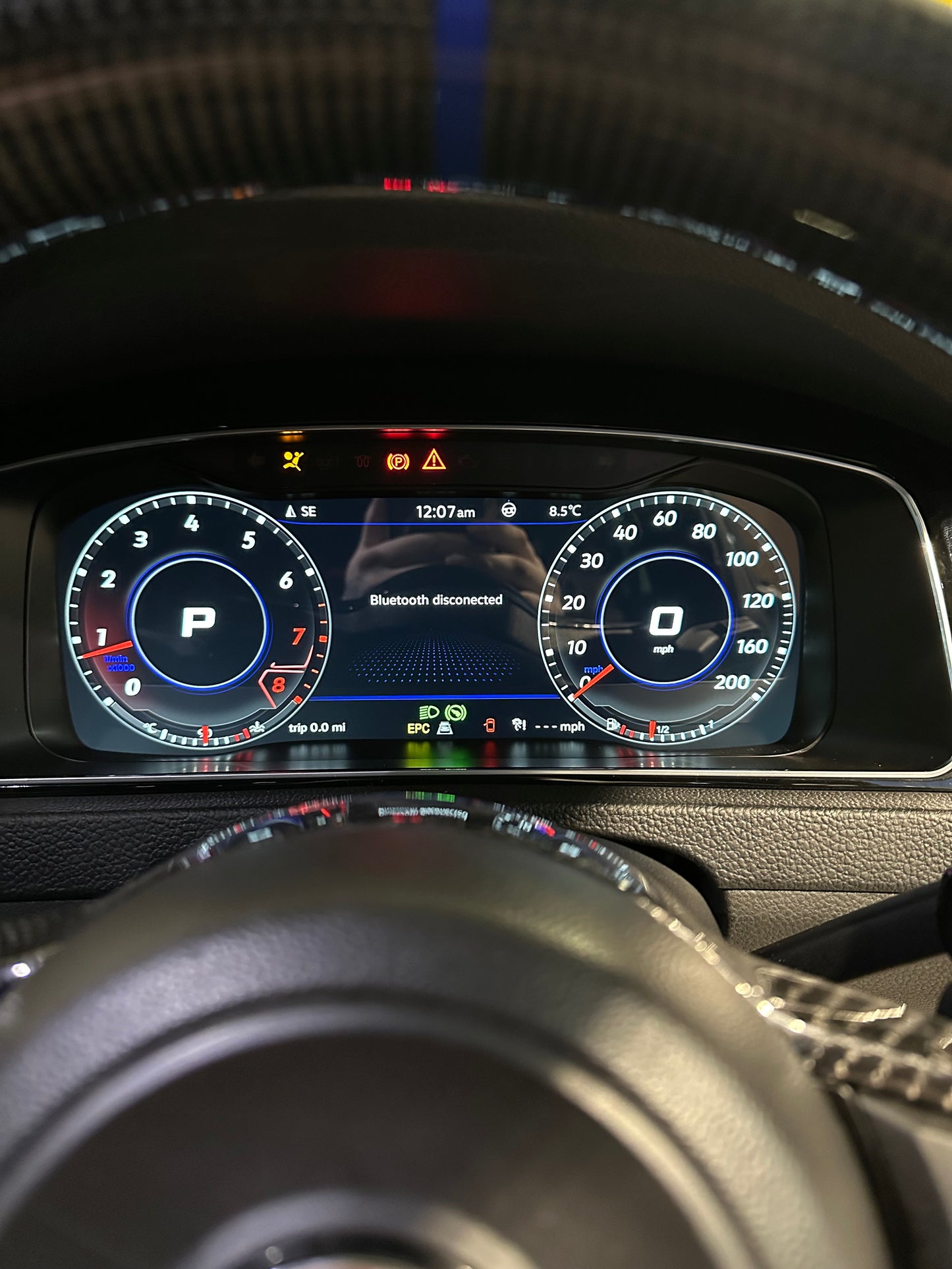 Volkswagen Golf Mk7/7.5 virtual dash