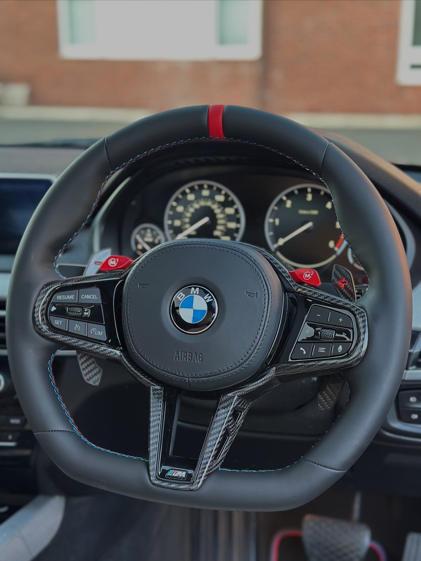 2025 Custom FX series flat bottom steering wheel