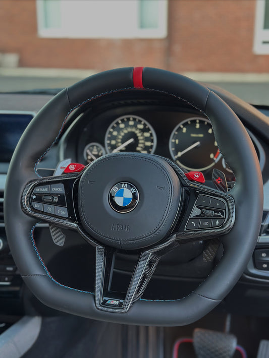 2025 Custom FX series flat bottom steering wheel