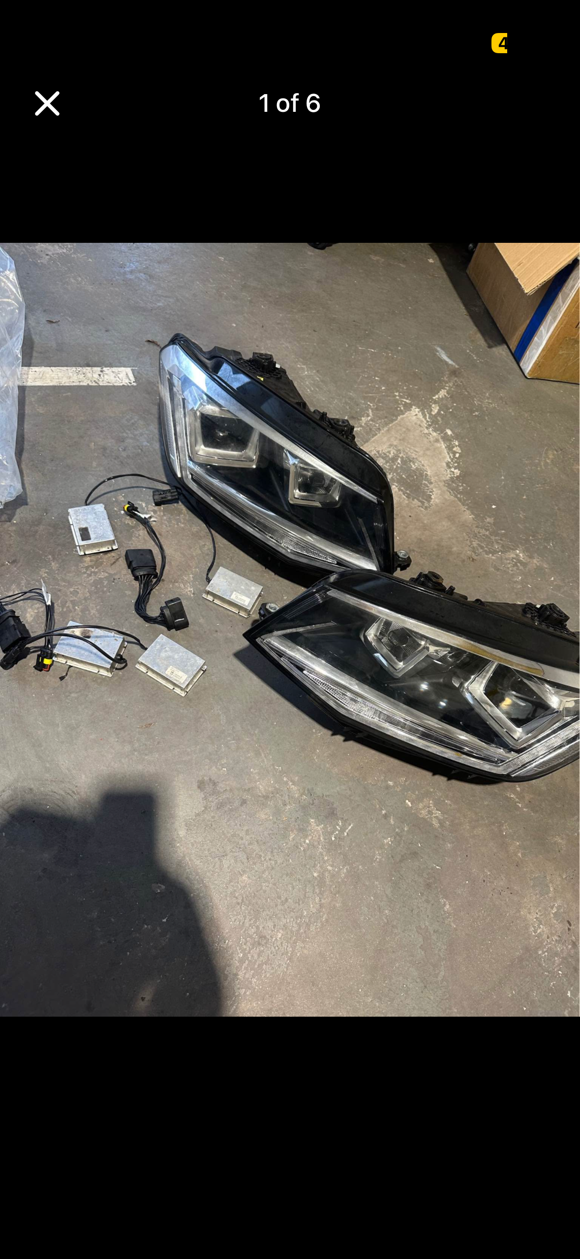 MK4 CADDY XENONS